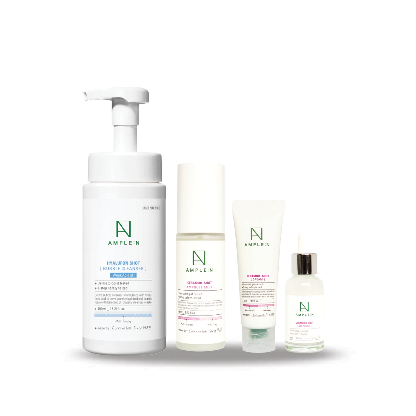 Pack Ceramidas Rutina Completa Piel Muy Seca AMPLEN