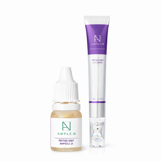Set AMPLEN Péptido Shot | Contorno de Ojos con Aplicador 20ml + Sérum 10ml