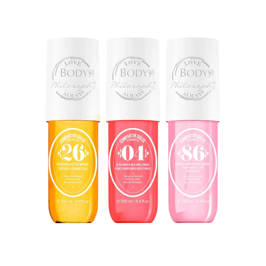 Body Mist Pack x3 – Compartir Dulce Tiempo | 250ml c/u