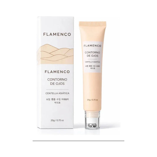Contorno de Ojos Centella Asiática 20ml – Hidratación y Anti Ojeras | Flamenco
