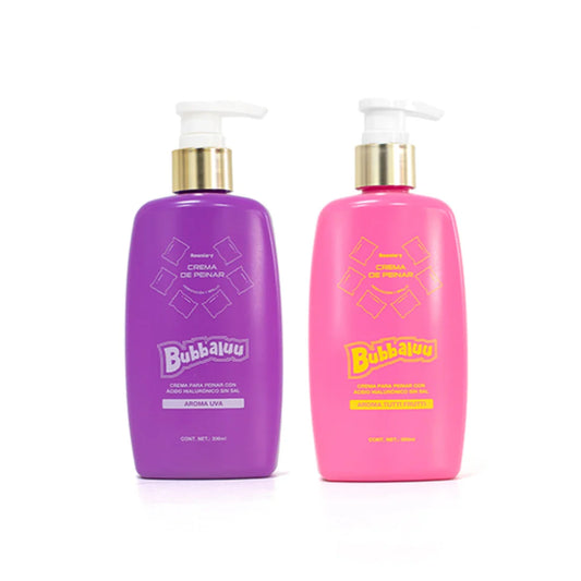 Crema para Peinar Bubbaluu Cabello Rizado 300ml | Tutti Frutti y Uva