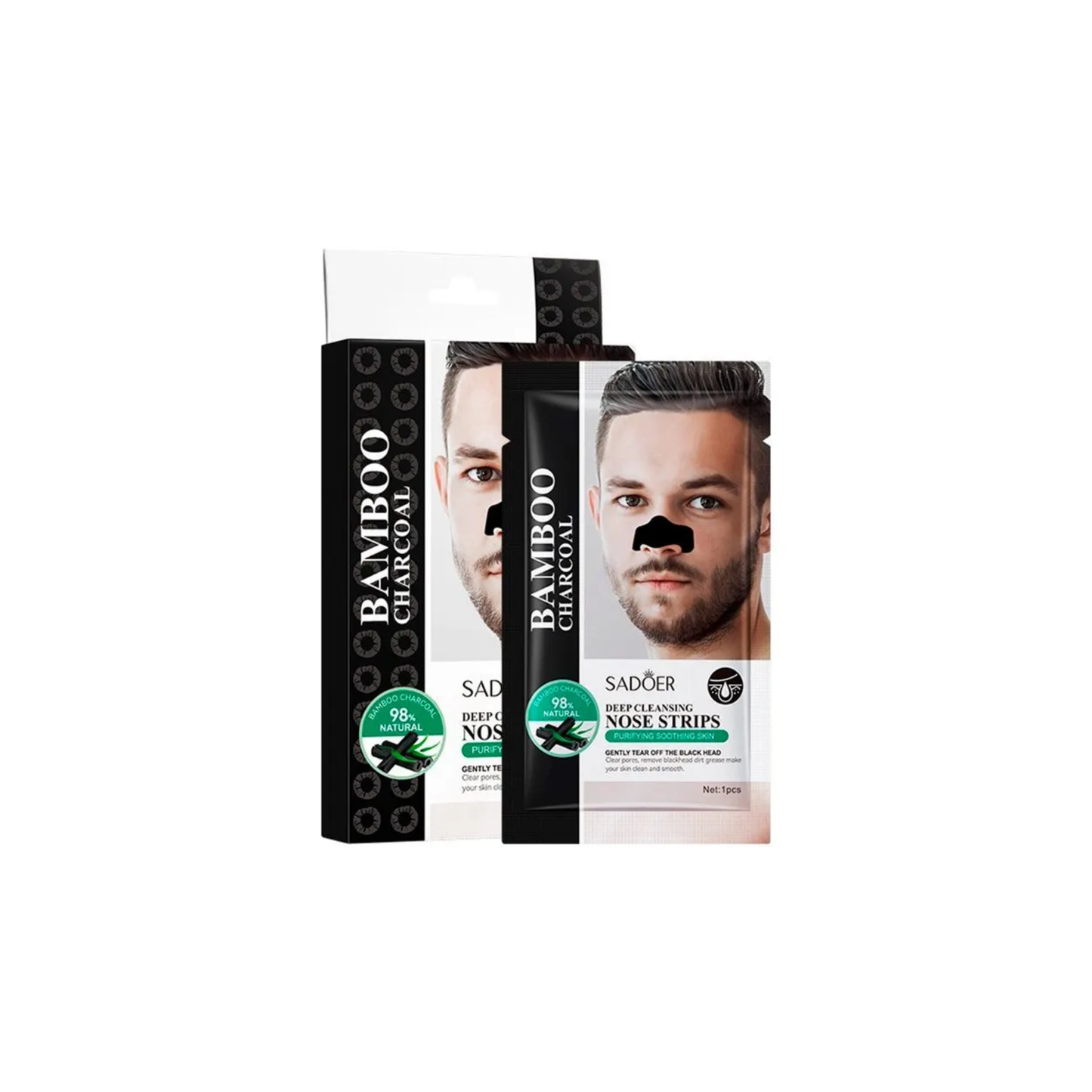 Parche Anti Puntos Negros de Carbón – Hombre