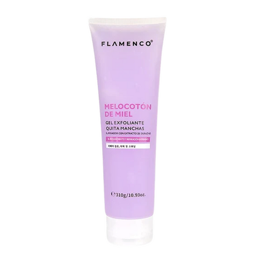 Gel Exfoliante Quitamanchas de Melocotón y Miel
