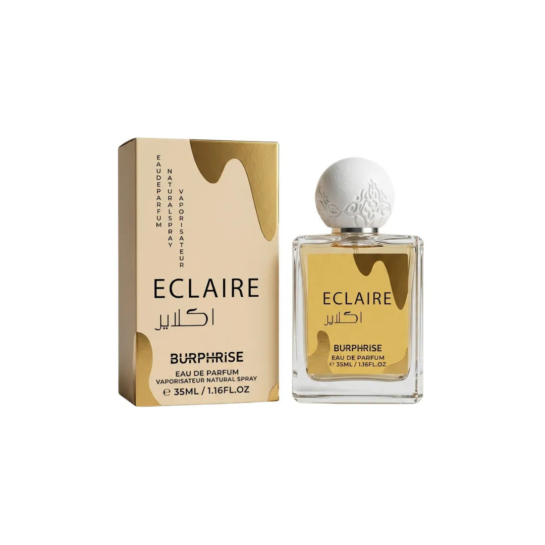 Miniaturas de Perfume 35ml Burphrise — Inspiración Eclaire, Haya, Now Women y Mayar