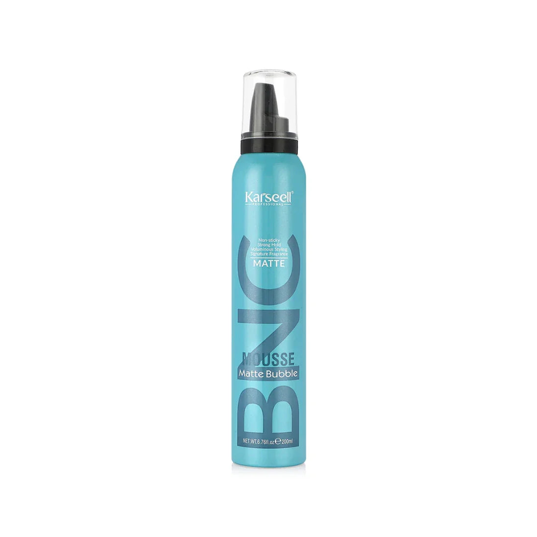 Mousse Karseell Matte 200ml – Fijación Flexible Efecto Natural