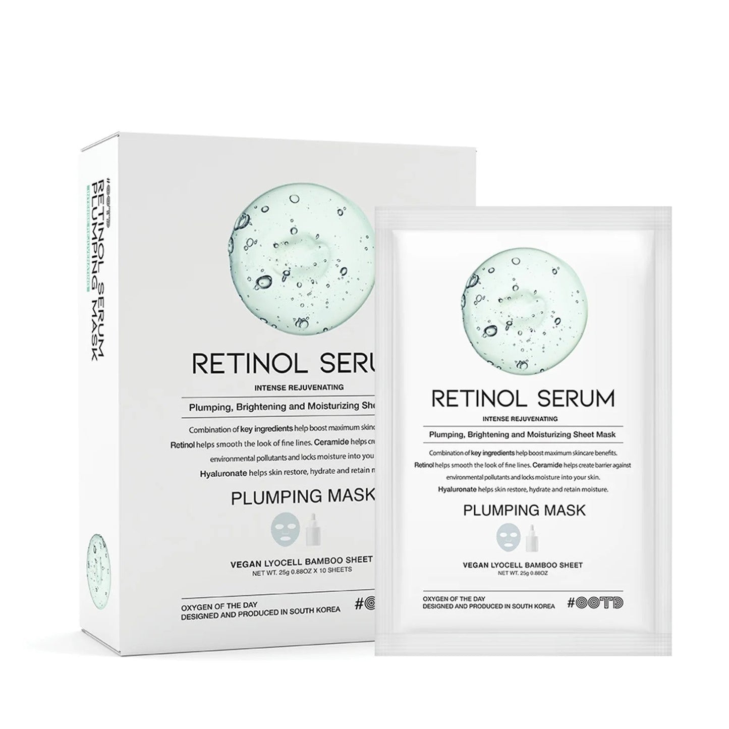 Mascarilla rellenadora con retinol