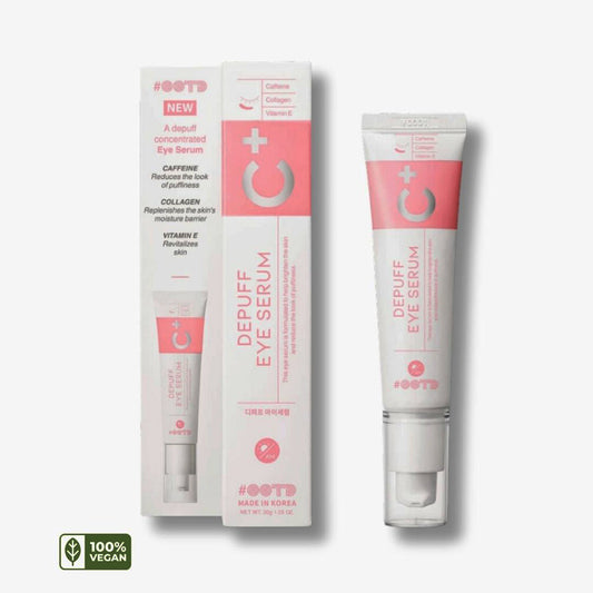 Sérum contorno de ojos descongestionante con cafeína
