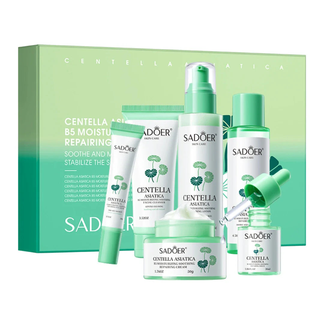Pack Centella Asiática B5 Sadoer – Rutina Facial Hidratante y Reparadora | Sadoer