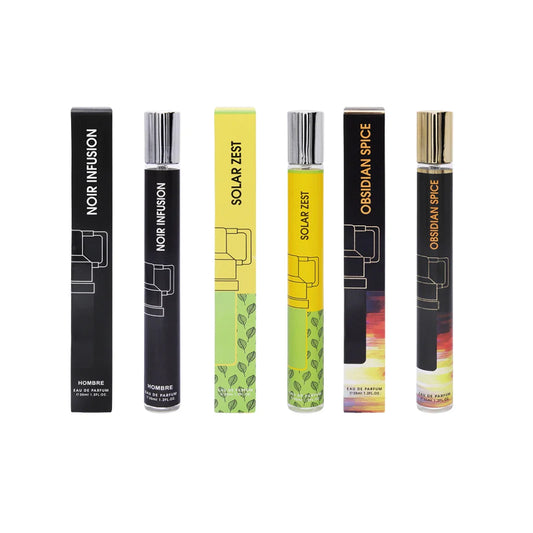 Pack Perfumes de Cartera 35ml – Odyssey Limoni, Black Homme y Spectra