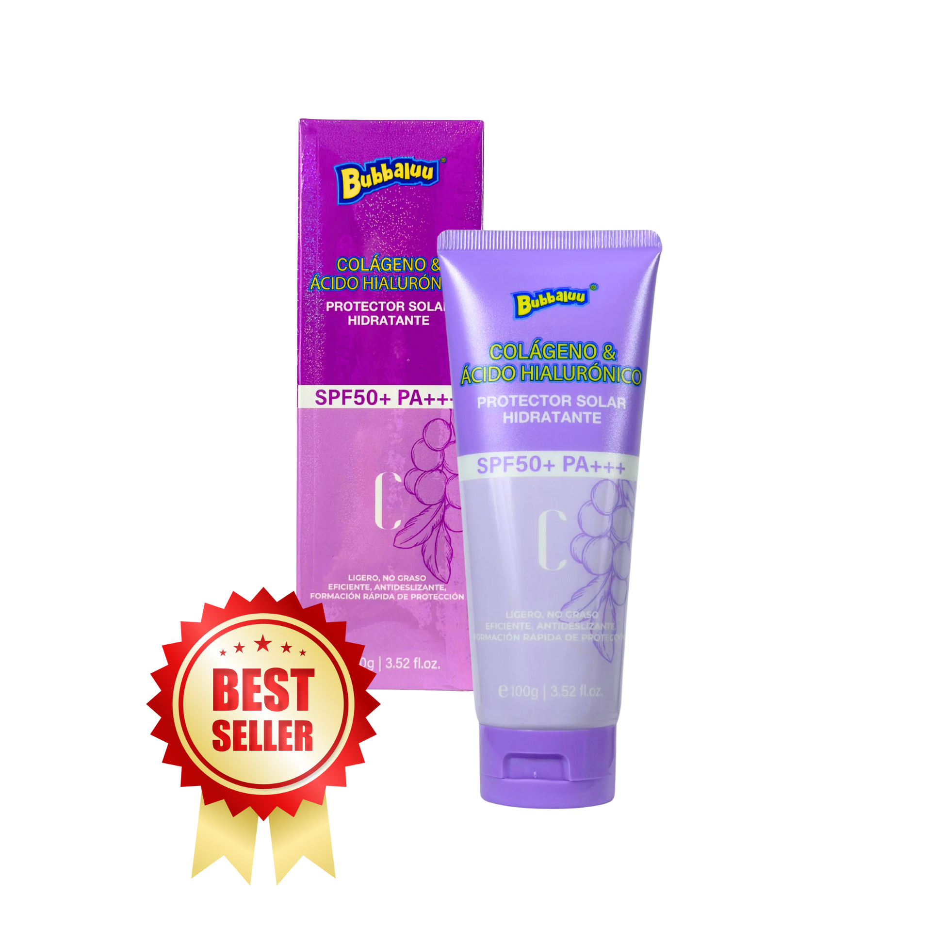 Protector Solar Hidratante Bubbaluu 100g