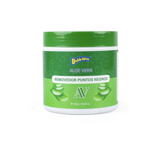 Removedor de Puntos Negros Aloe Vera Bubbaluu – Limpieza Profunda y Suavizante
