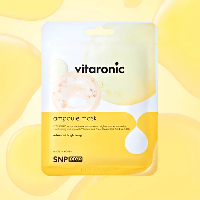 Mascarilla iluminadora con vitamina C