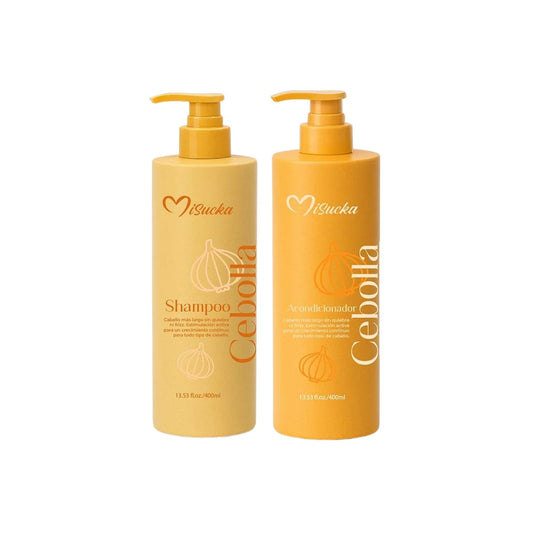 Shampoo y Acondicionador de Cebolla – Crecimiento y Fortalecimiento Capilar | Misucka