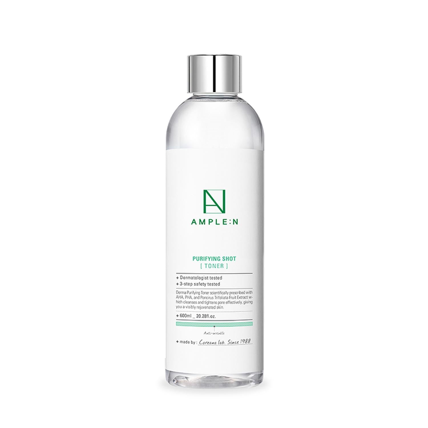 Tónico Astringente Amplen  AHA y BHA 600ml