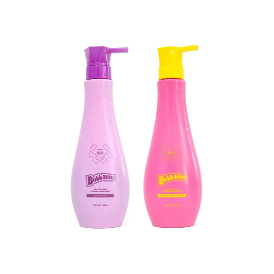 Gel de Ducha Bubbaluu Aroma Tutti Frutti y Uva – Hidratación y Aroma Dulce