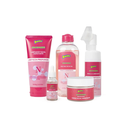 Pack Skin Care Cuidado Facial Niacinamide Bubbaluu